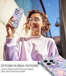 Avocase for iPhone 13 Pro Max Case, Colorful Oil