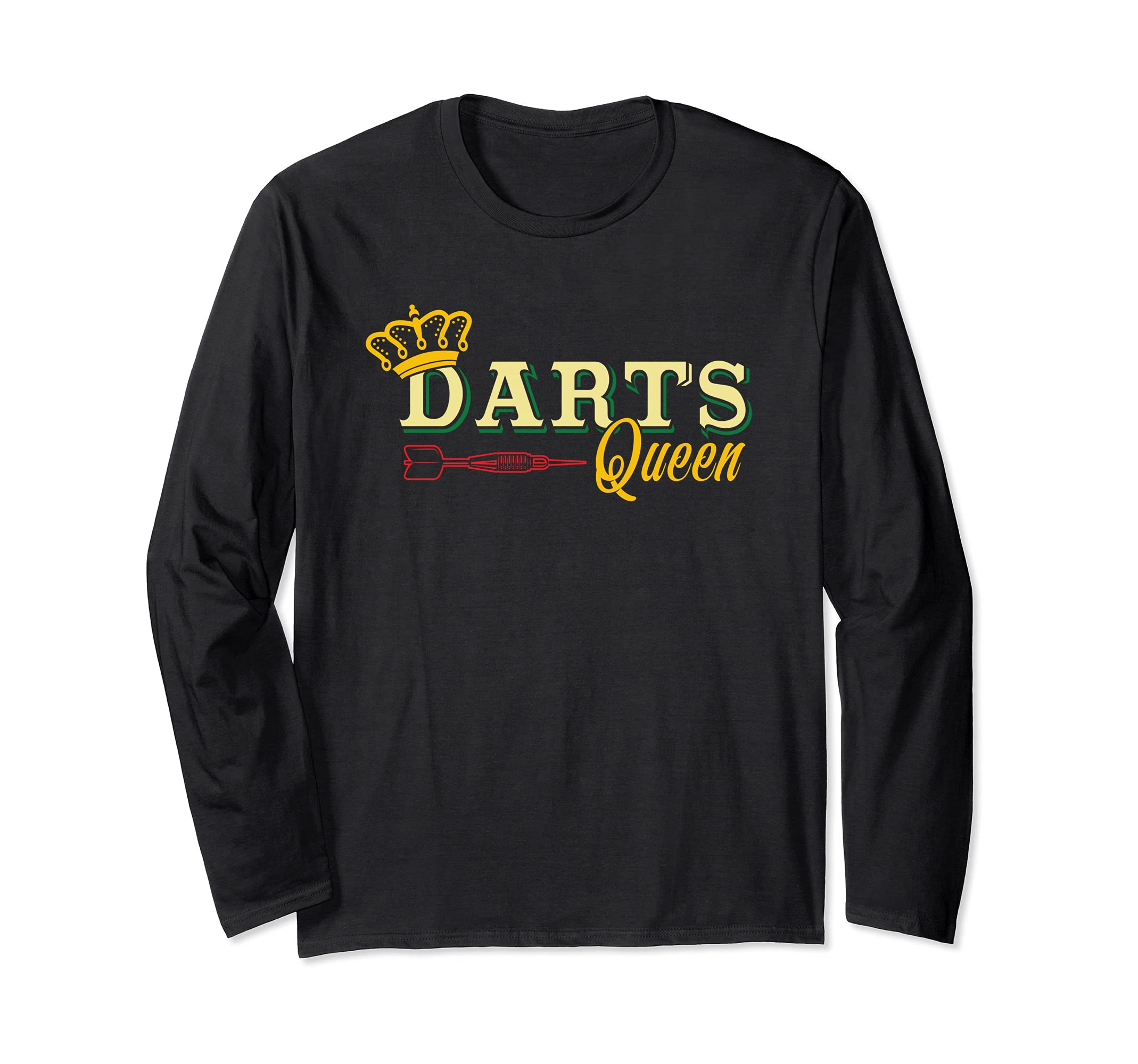 Darts queen darts player Long Sleeve T-Shirt