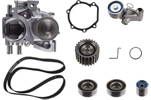 AISIN TKF-012 Engine Timing Belt Kit with Water Pump - Compatible with Select Subaru Impreza, WRX STI