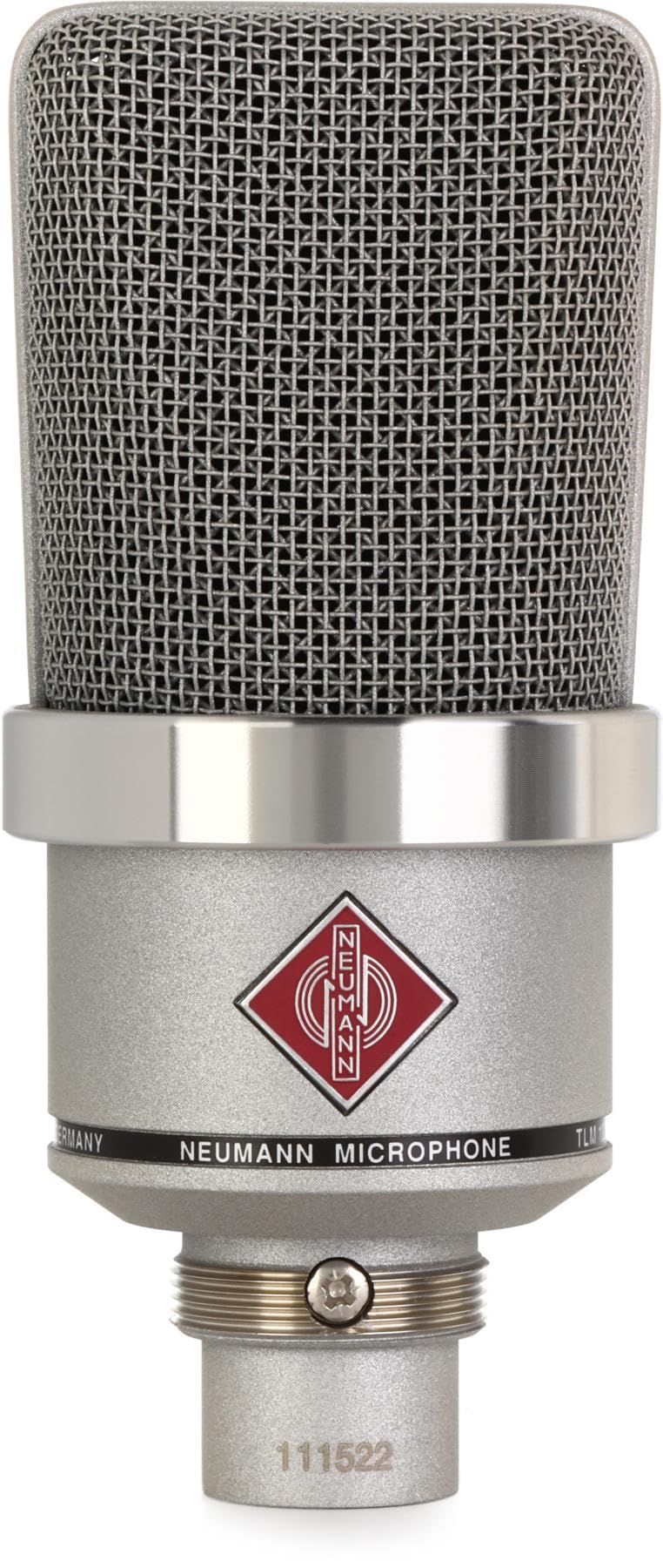 Photo 1 of *******PARTIAL SET******** MISSING PIECES Neumann TLM 102 Large-Diaphragm Condenser Microphone - Nickel