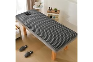 Massage Table Topper Memory Foam 71x24, 75x28, 75x31 inch Lash Mattress Topper with Non-Slip Straps 180x60cm, 190x70cm, 190x8