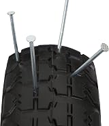Relaxdays 2x Solid Rubber Wheelbarrow Tyres 4.1/3.5-4" 16mm Axle Puncture-Proof view 7