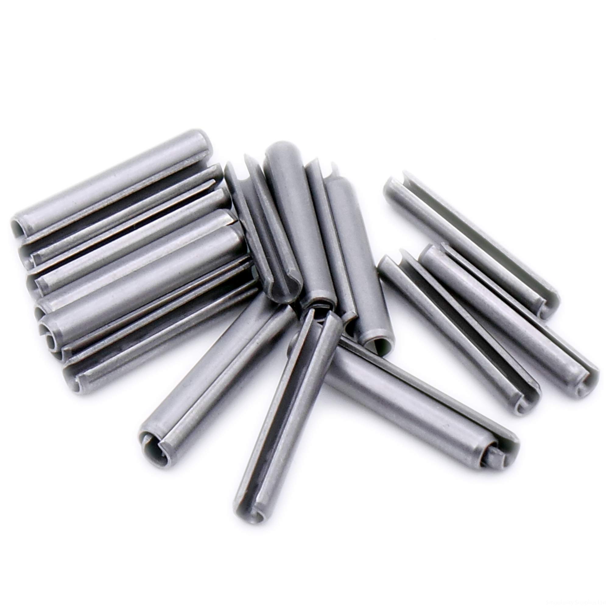 D3.5 (3.5mm x 40mm) Slotted Spring Pin (Heavy) - Stainless Steel (A1) (Pack of 20)