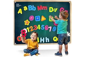 QUOKKA ABC Felt Board for Kids 3-5 Years Old - Social Emotional Preschool Learning Activities for Ages 3-4 - Educational Flan