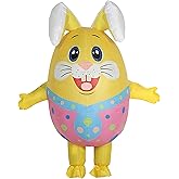 wylksylk Easter Bunny Costume Adult,inflatable costume adult for Adult Cosplay Halloween Party