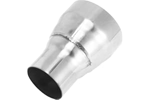 Motoforti 2'' OD to 3'' OD Mandrel Exhaust Pipe Adapter Concentric Reducer Car Exhaust Pipe Tubing Piping Adapter 4" Length 2