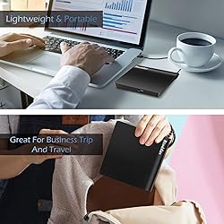 Rioddas External CD/DVD Drive for Laptop, USB 3.0