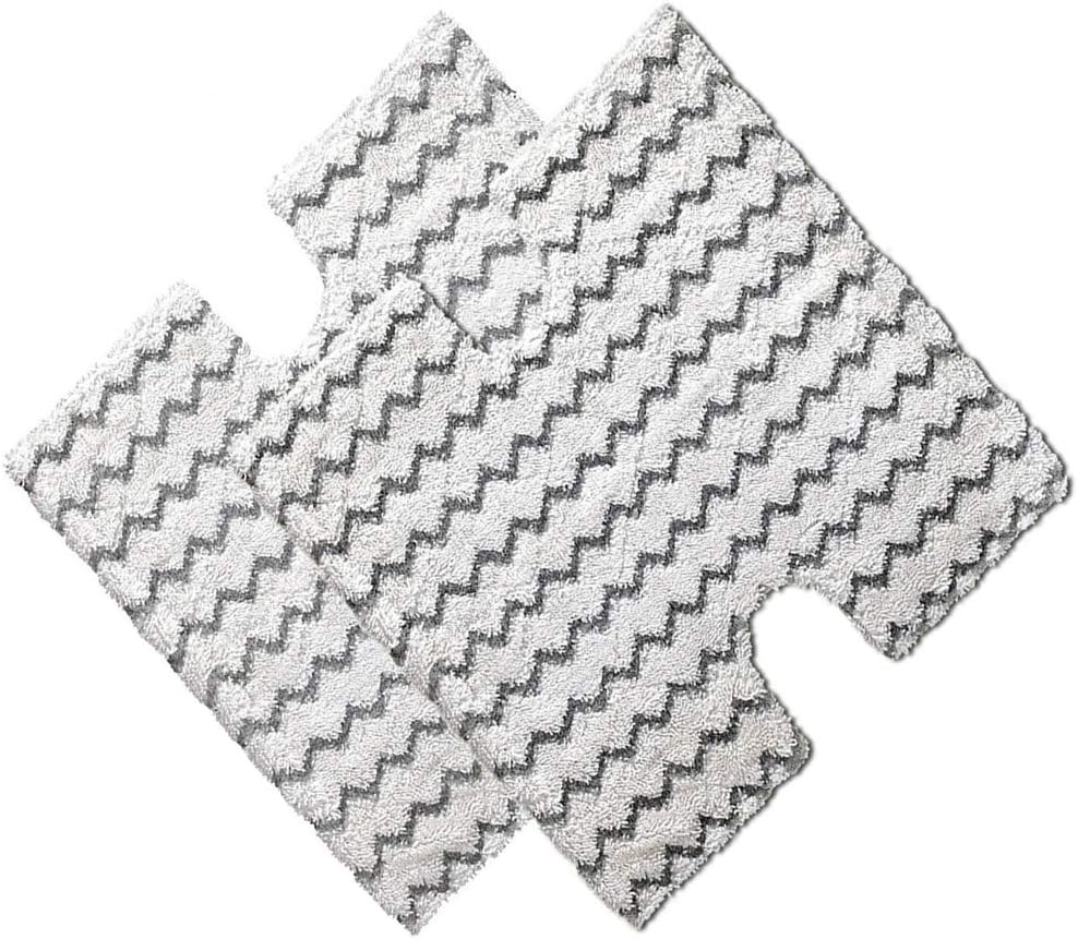2 Pack Steam Mop Pads Replacement Fit For Shark Lift-Away Pro Steam Pocket Mop and Genius Steam Pocket Mop, Model S3973 S3973D S3973WM S5001 S5002Q S5003D S5003A S6001W S6001WM S6002 S6003W (Two)