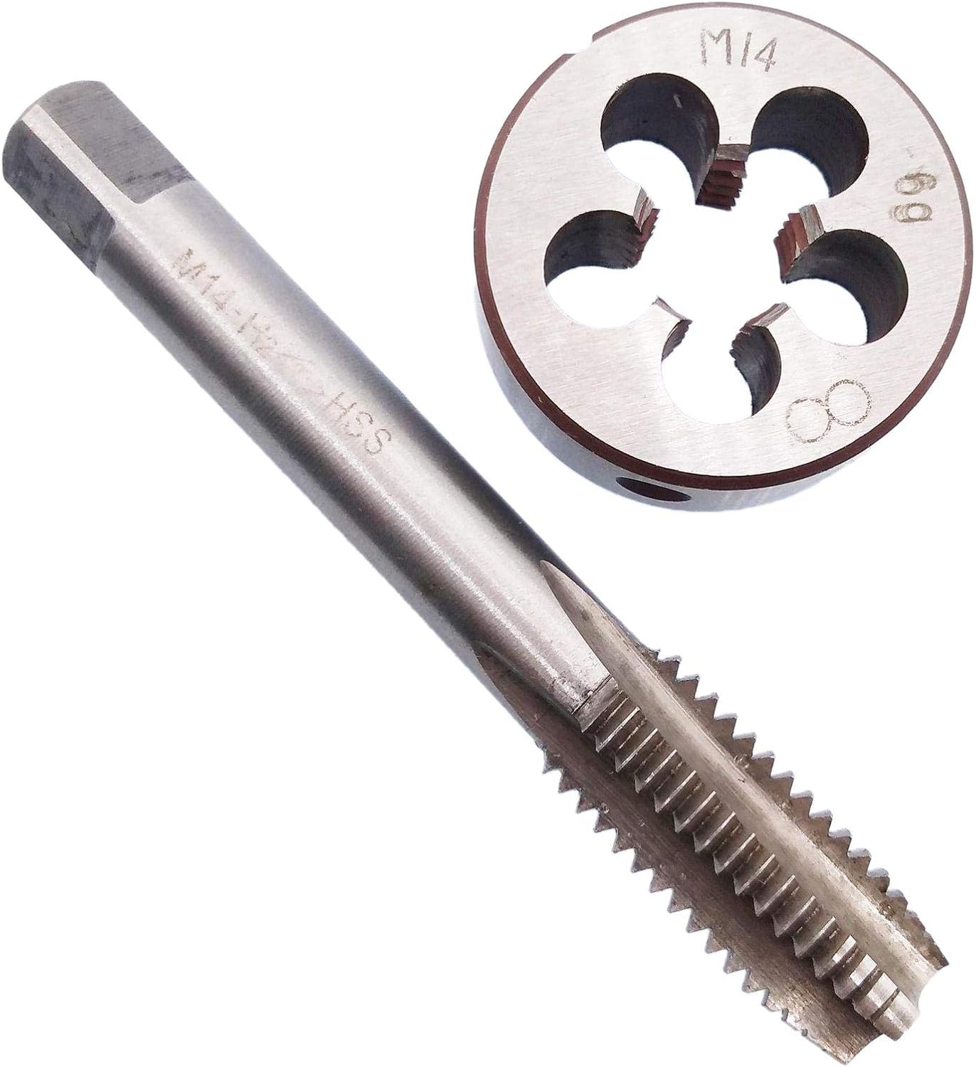 HSS M14 x 2mm Tap and M14 x 2.0mm Die Metric Thread Right