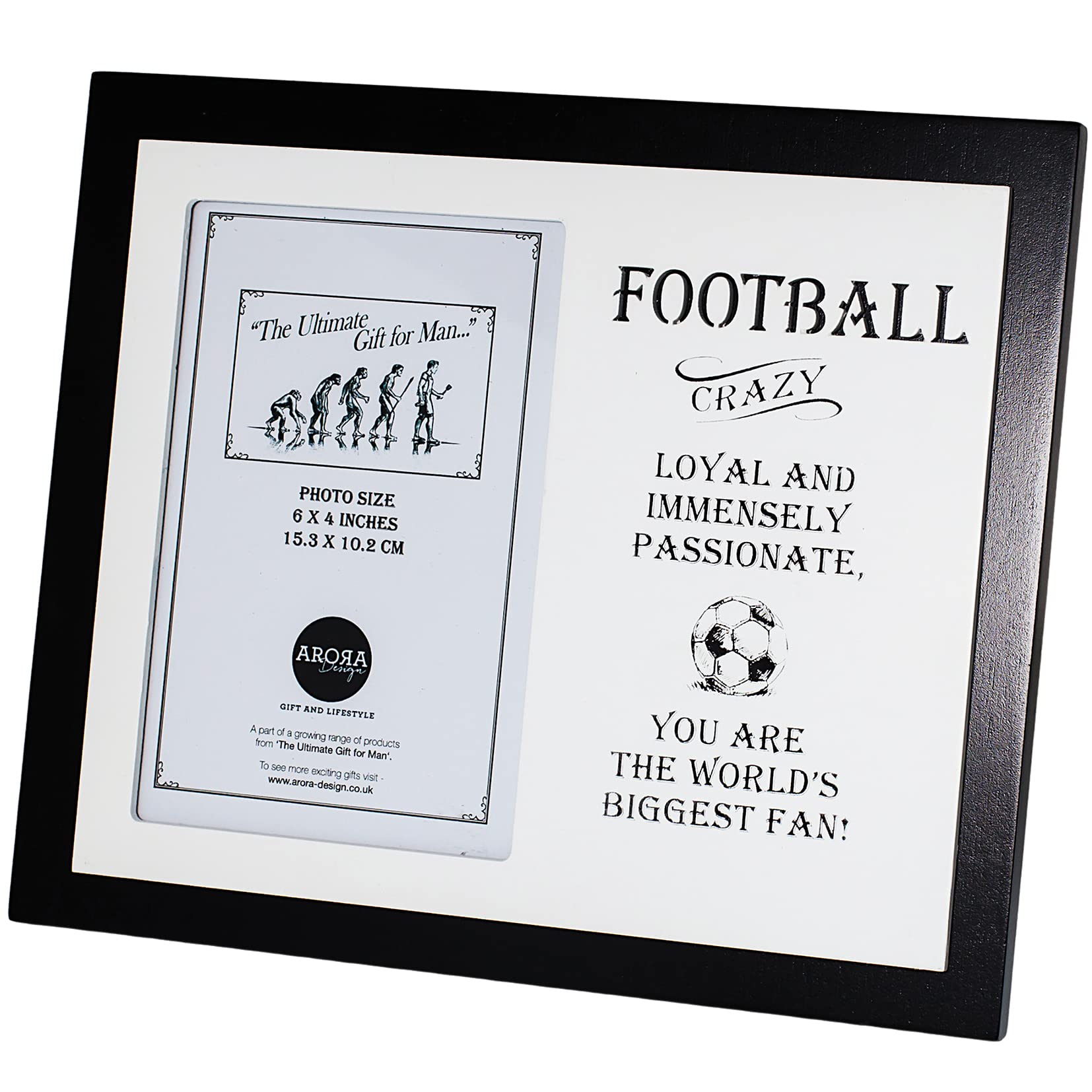 Ultimate Gift for Man 8962 Football Photo Frame