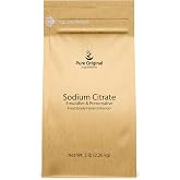 Pure Original Ingredients, Sodium Citrate, 5 Lb | For cooking, baking, and enhancing flavor
