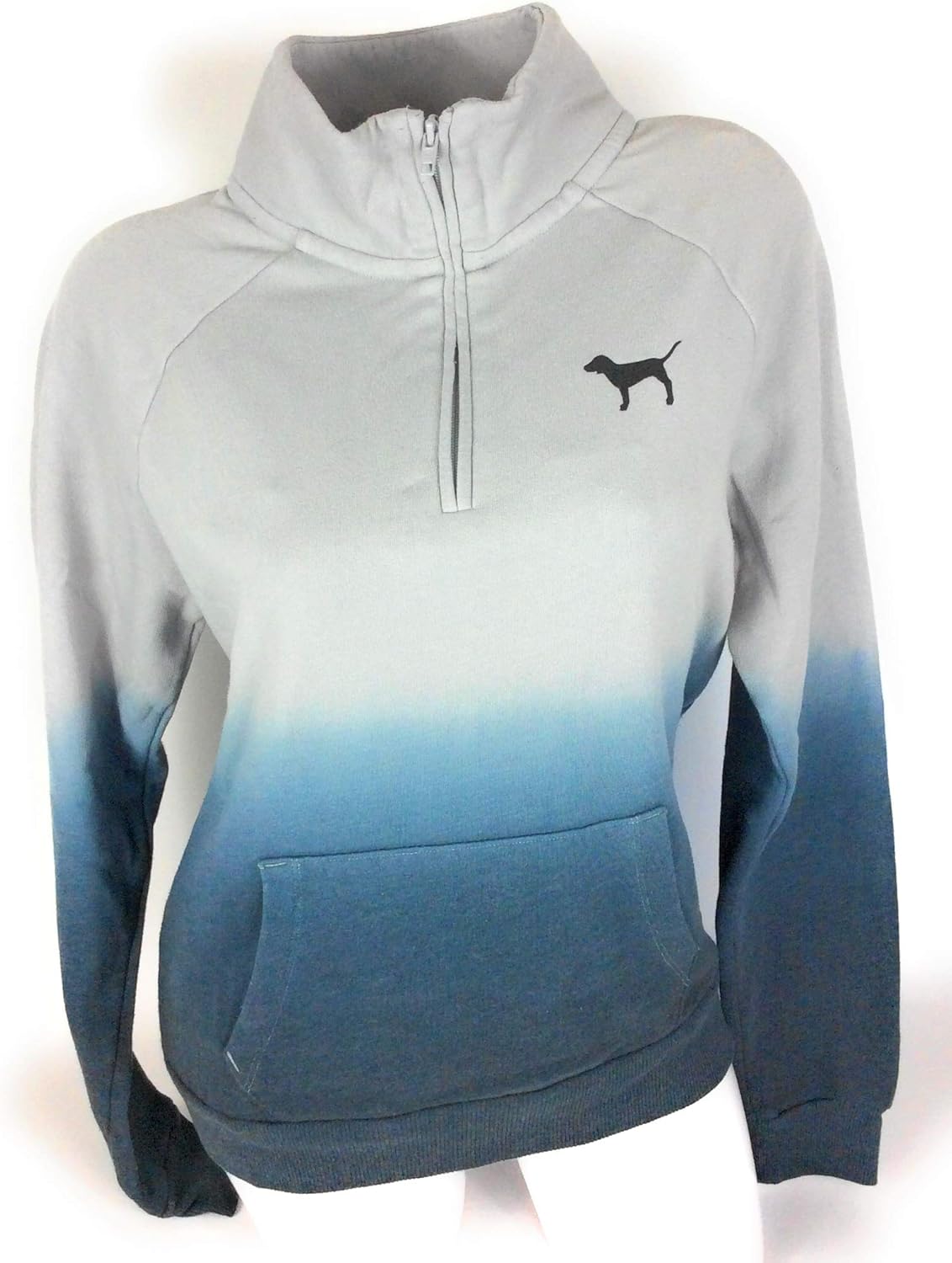 pink quarter zip pullover