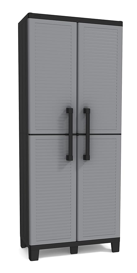 Keter Space Winner Tall Metro Storage Utility Cabinet Indoor