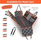 KYG Dog Hammock Car Back Seat Protector with Mesh Window 135x148 cm view 2