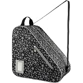 BAUXZOR Skate Bags for Roller Skates, Ice Skates, Quad Skates, Inline Skates, Rollerblades, Figure Skates, Skate Accessories for Kids and Adults
