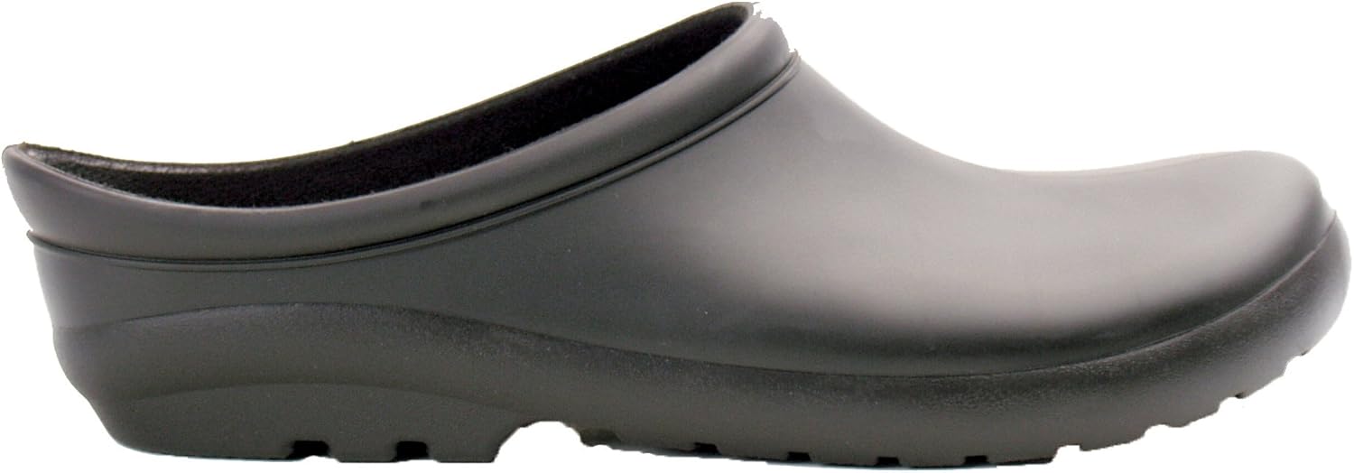 Sloggers 260BK08 Womens Premium Clog, Black, Size 8: Garden & Outdoor