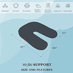 Yogibo Support U Shaped Reading Back Support Lounge