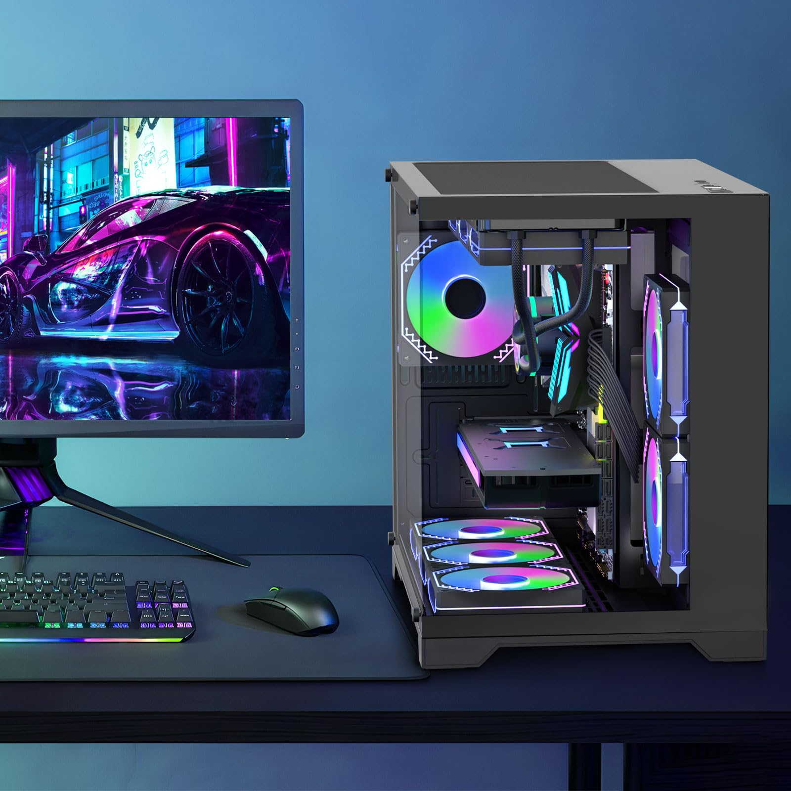 Megaccel MATX PC Case (Not for ATX)