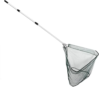 Amazon たも網 伸縮式 ワンタッチネット ランディングネット 折り畳み式 コンパクト 持ち運び便利 釣りネット 長さ調節可能 緑 Xuanchen 玉網 ランディングネット