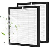 TZ-K2 Air Purifier Replacement Filter Compatible with ToLife TZ-K2 Air Cleaner Purifier-2 Pack