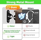 Lookka Furniture Straps 10 Pack Anti Tip Furniture Anchors Kit Metal Brackets view 6