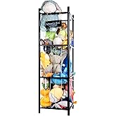 BEINGMATE Large Stuffed Animal Storage, Wooden Stuffed Animal Storage Zoo, Toy Holder, Space Saving Toy Zoo for Kidroom, Playroom, Kid’s Gift, Black