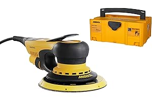 Mirka DEROS 650X CV Electric Random Orbital Sander with Case / 6 inch / 5mm orbit/Powerful and Professional Sanding Machine for Dust-free sanding / MID65020CAUS