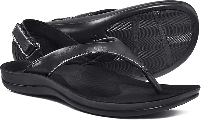 The Arch Supporting Slingback Sandals - Hammacher Schlemmer