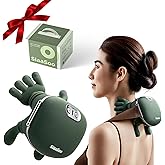 2026 Siaasoo Neck Massager with Hands-3-Level Adjustable Intensity, (Genuine OEM- Patent Pending)-Shiatsu Neck and Back Massager, Electric Deep Tissue 4D Kneading Massage, Bionic Relaxation Massager