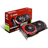 MSI GAMING GeForce GTX 1060 6GB GDRR5 192-bit HDCP Support DirectX 12 Dual TORX 2.0 Fan VR Ready Graphics Card (GTX 1060 GAMING X 6G) (Renewed)