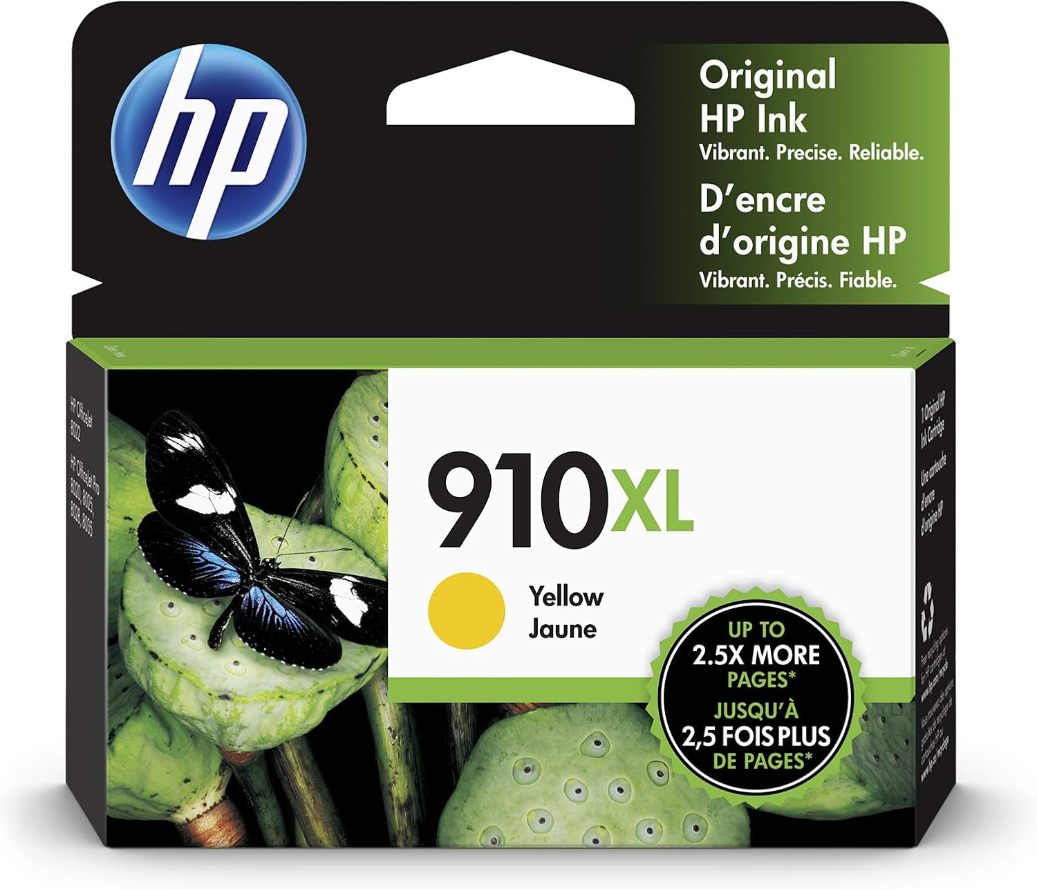 hp ink cartridge 910 yellow
