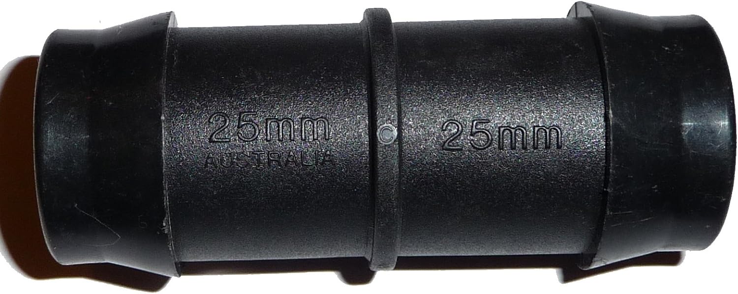 CORRUGATED POND PIPE REPAIR CONNECTORS HOSE JOINERS,UK STOCK! (1"(25MM