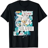 Sonic the Hedgehog - in the Zone - Silver T-Shirt