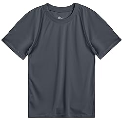 Kanu Surf Boys' Short Sleeve UPF 50+ Rashguard Swim