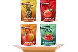CRISPY GREEN Crispy Fruit Favorite Flavors Freeze Dried Fruit Variety Pack (16 count) 243g