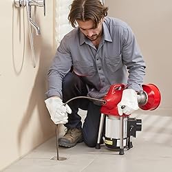 VEVOR Drain Cleaner Machine 66FT x 5/8 Inch, 250W