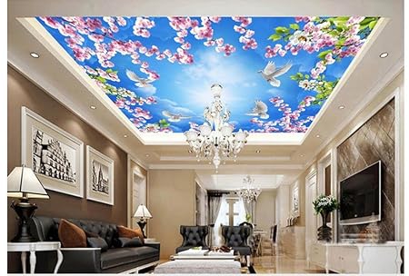 Wapel 3d Customized Wallpaper Home Decoration 3d Peach Blossom