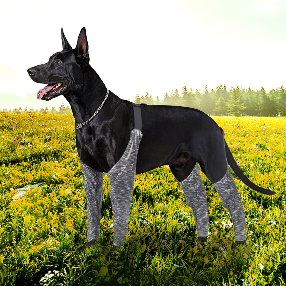 Hodeffior Dog Leg Braces for Back Leg, Dog Front Leg Brace, Dog Wrist Support Front Leg, Dog Knee Brace, Dog Elbow Protector Dog Leg Brace, Front And Rear Leg Dog Supports, Dog Bandages for Legs