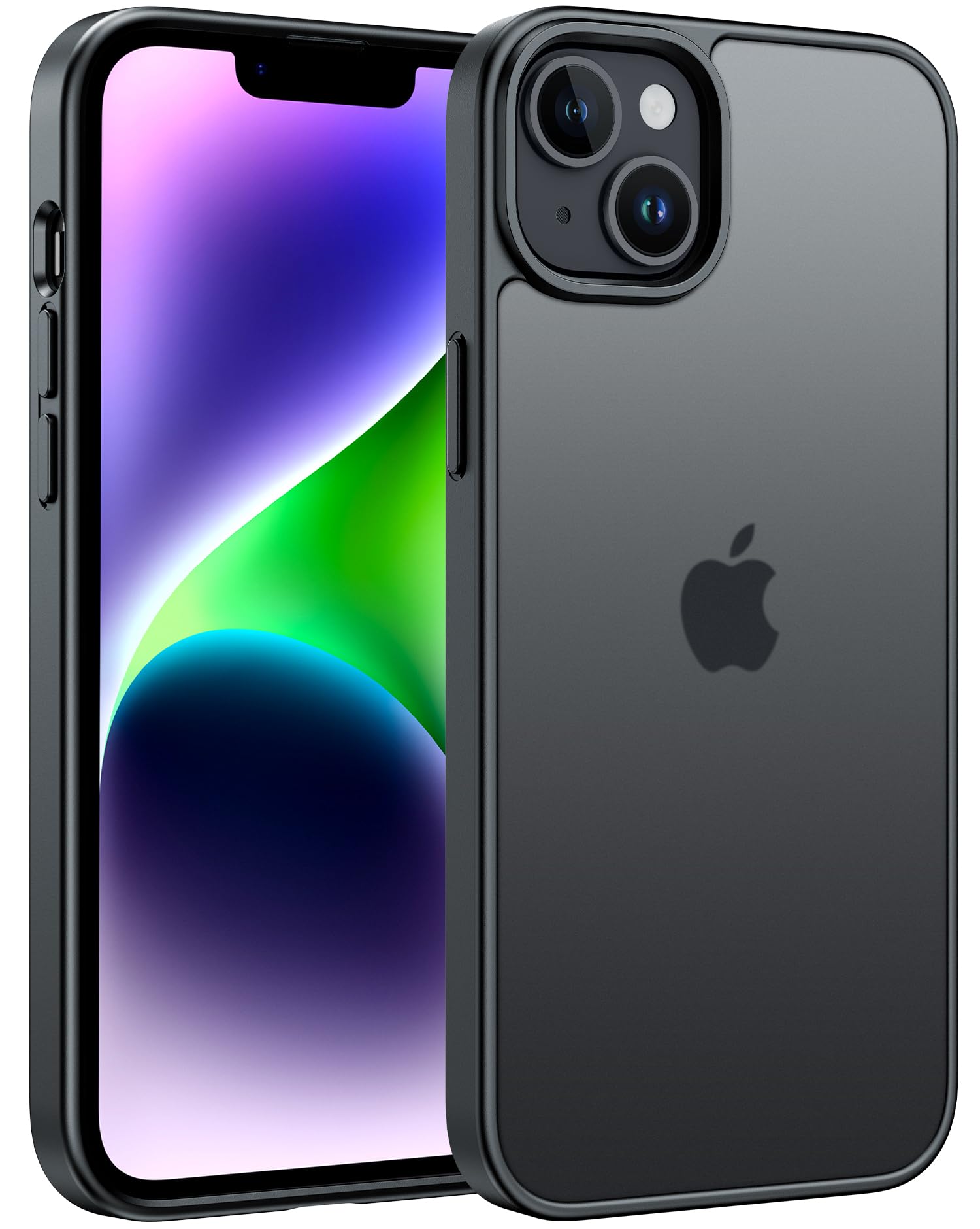 Photo 1 of FNTCASE for iPhone 14 Plus Case: for iPhone 15 Plus Matte Textured Military Grade Drop Protection Cell Phone Cover - Slim Rugged Durable Shockproof Protective Bumper Phonecase