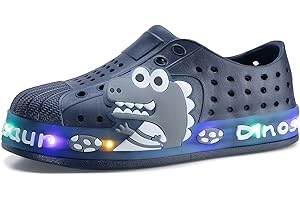 GULAKY Water Shoes Kids Light up Toddler Barefoot Sandals Boys Girls Slip on Sneakers Aqua Shoes Quick Dry Breathable Summer