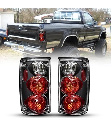 Amazon.com: ACANII - For 1989-1995 Toyota Pickup Tail Lights Brake