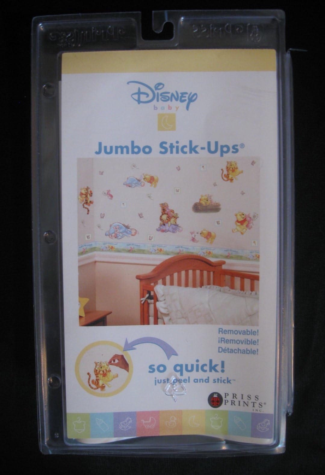 Disney Baby Jumbo Stick-Ups - Winnie the Pooh