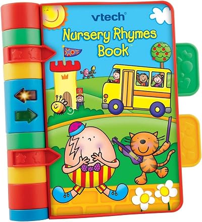 VTech Baby Nursery Rhymes Book Light Up Interactive Musical Book 6 Months+