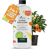 16oz Citrus Fertilizer - Makes 16 Gallons of 2-in-1 Citrus Tree Fertilizer for Lemon Trees Live Plants & More, 4-3-6 NPK Tree Food with Macronutrients + Micronutrients for Growth and Juicy Fruits
