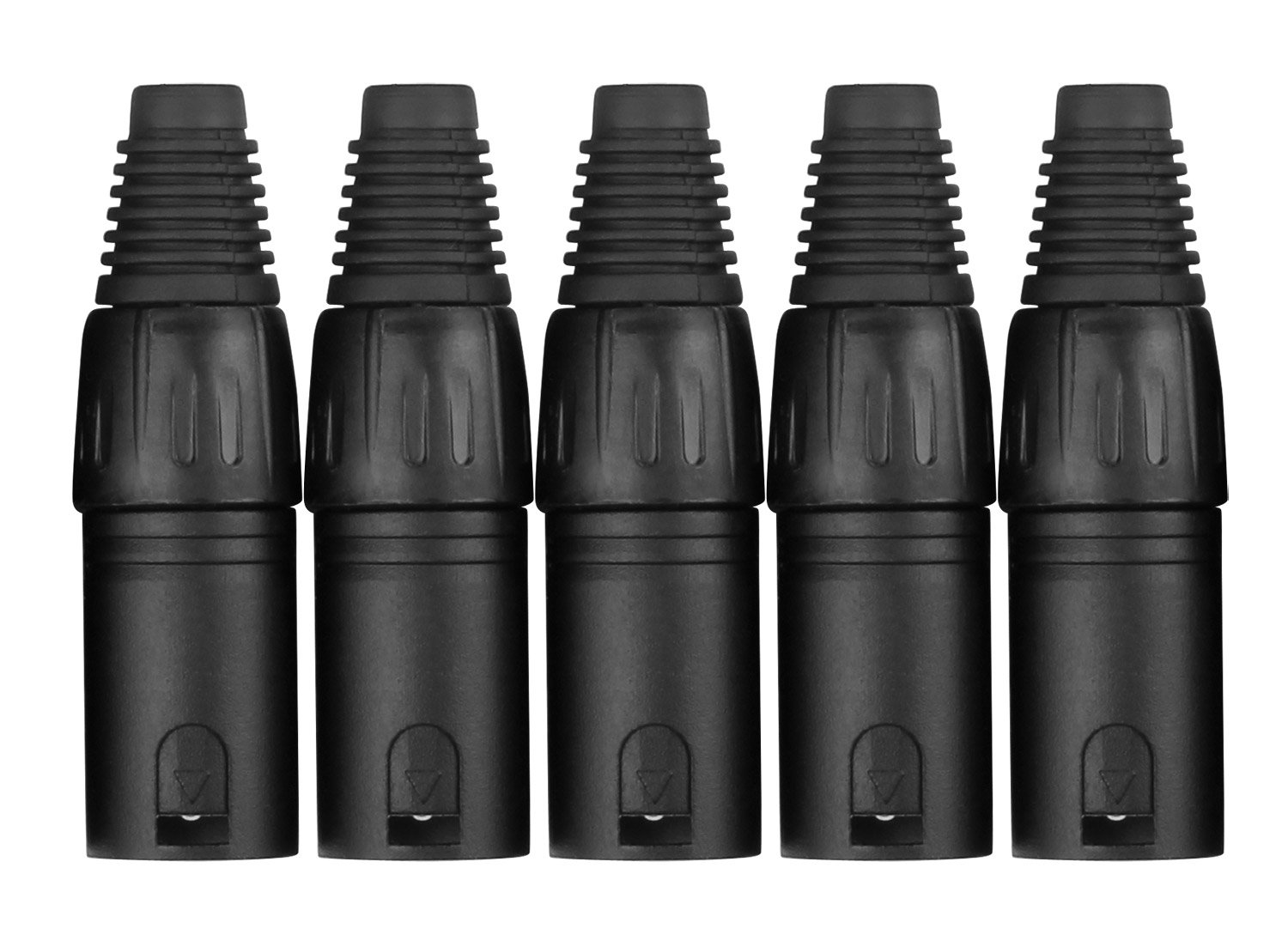 Pronomic XMPLUG Black XLR Male - 5 Pack