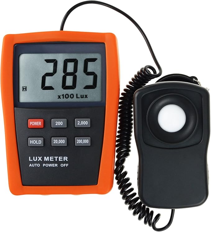 Professional Digital Lux/Light Level Meter 1200,000 Lux