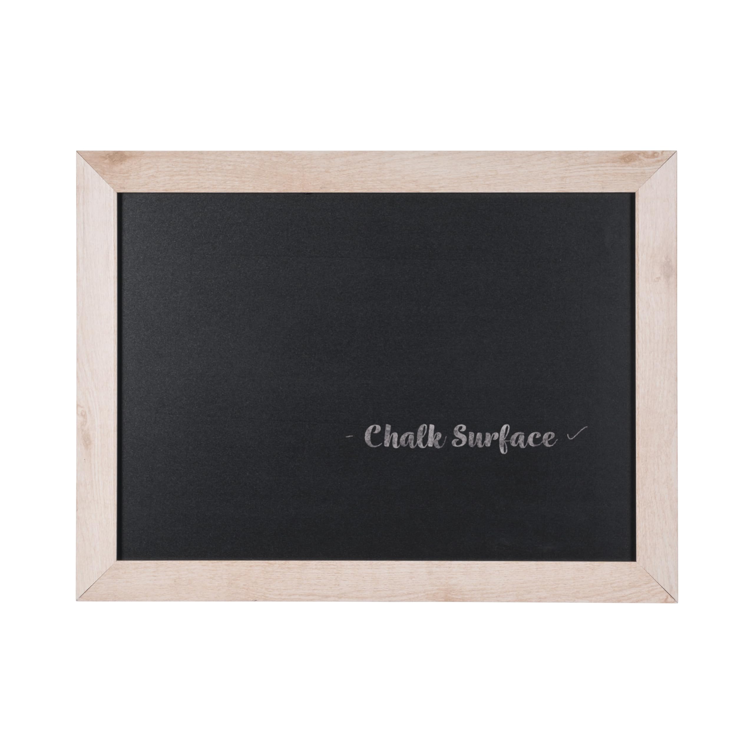 Bi-Office Kamashi Chalkboard, 90 x 60 cm, Black Surface, Bianco MDF Frame