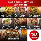 Tefal Easy Fry Dual Zone Air Fryer 8.3L 8in1 Non-Stick Black & Metal view 6