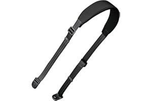 ALPAKA Padded Shoulder Strap - Adjustable, Removable Crossbody Strap for Purses, Handbags & Sling Bags - Made with Durable Axoflux 210D Nylon - Comfortable Cushioned Design for All-Day Wear,Black