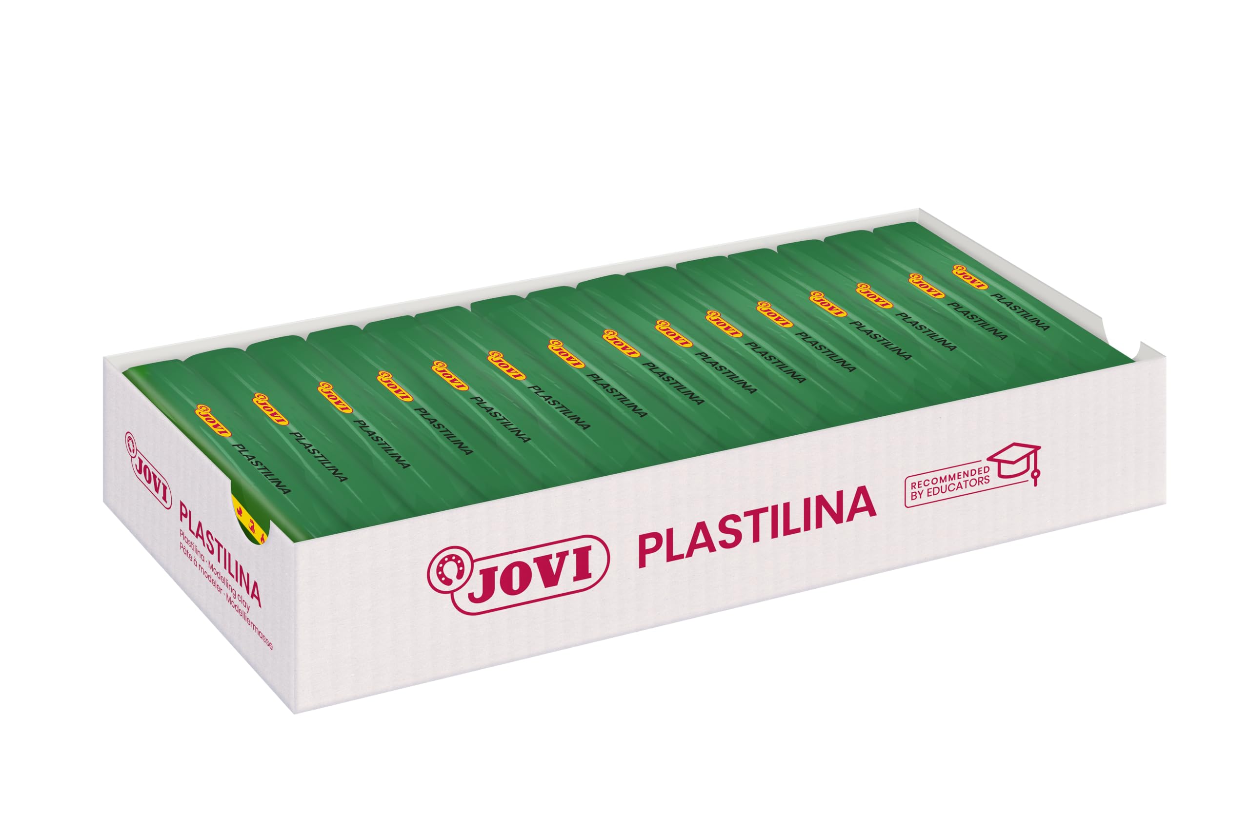 Jovi – Box of Clay, 15 Tablets 150 g, Dark Green (7111)